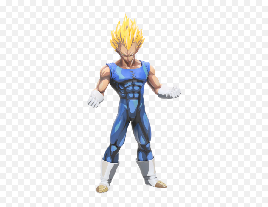 Msp Cokelat Ver Hitam Vegeta Batang Pvc - Fictional Character Emoji,Msp Emojis