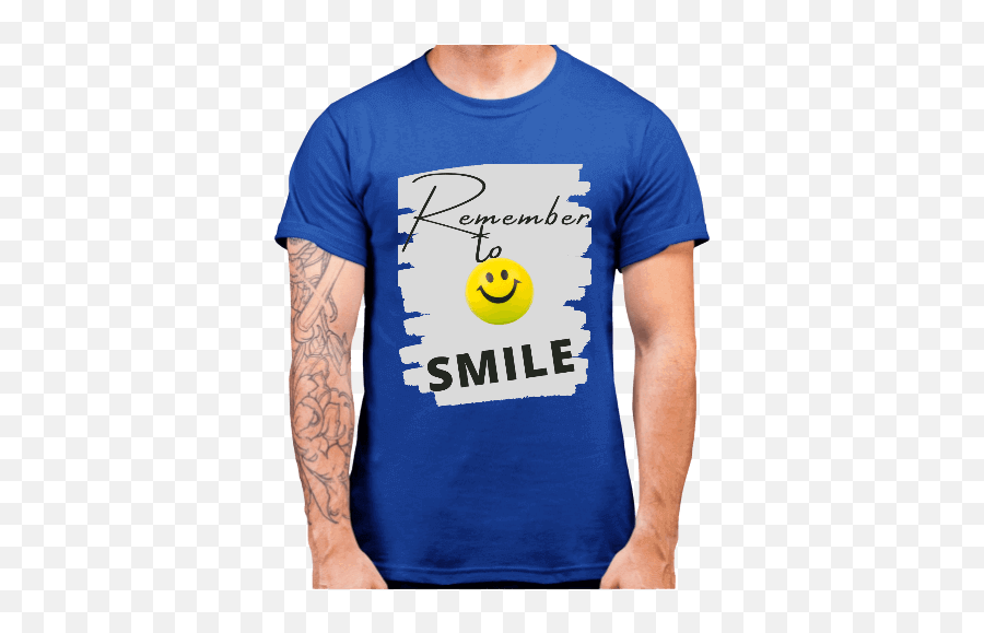 Smiley Printed T Shirts For Men - Happy Emoji,Emoticon Tshirts