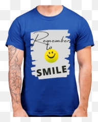 Smiley Printed T Shirts For Men - Happy Emoji,Emoticon Tshirts