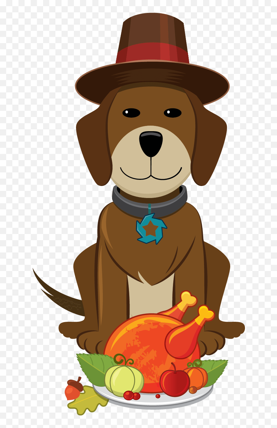 Clipart Thanksgiving Dog Clipart - Costume Hat Emoji,Free Happy Thanksgiving Emojis