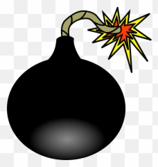 Transparent Bomb Emoji Png - Bombe Clipart,Nuclear Explosion Emoji