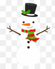 Snowman Snowmen Christmas Sticker By Rachel2274 - Costume Hat Emoji,Snowman Emoji
