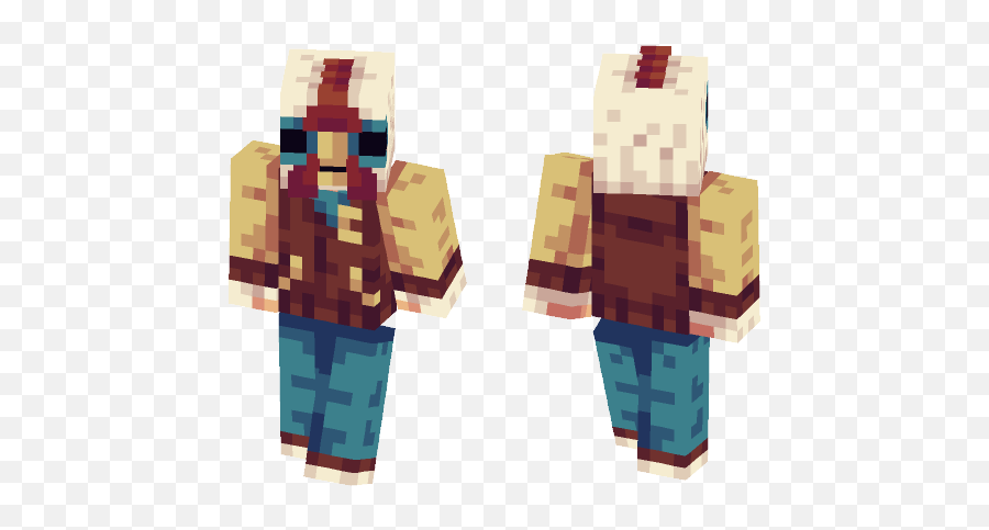 Minecraft Skin Steve Jacket - Fictional Character Emoji,Minecraft Emoji Skins
