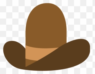 Graphic Image Of A Brown Cowboy Hat - Animated Cowboy Hat Transparent Emoji,Cowboy Syndrome Emotions