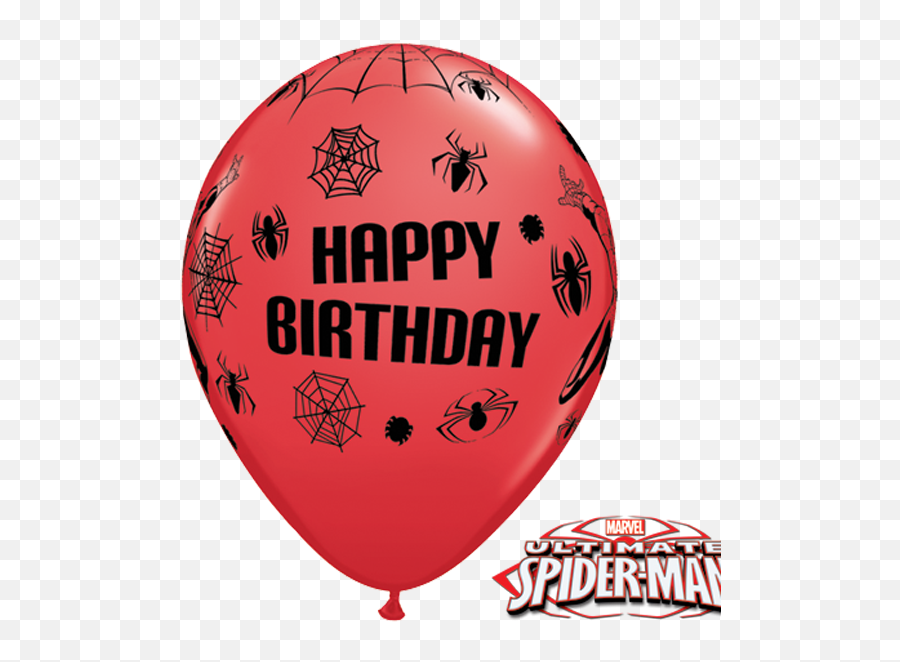 25 X 11 Marvelu0027s Spider - Man Happy Birthday Assorted Ultimate Spider Man Emoji,Black Male Happy Birthday Emojis