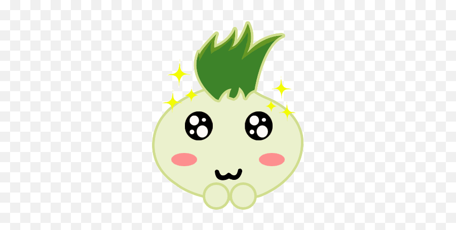Chibi Onion - Chibi Cute Onion Emoji,Onion Emoji