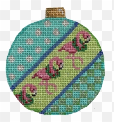Kits Red Polka Dot Wreath Ornament Needlepoint Canvas Kits Emoji,Needlework Emojis For Texting To Download