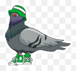 Pin On Animals Stickers - Sticker Mania Tough Pigeon Emoji,Hand Cell Bird Emoji