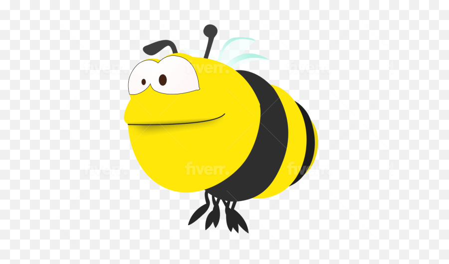 Graphics - Funny Bees Emoji,Shofar Emoticon