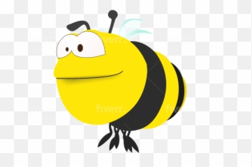 Graphics - Funny Bees Emoji,Shofar Emoticon