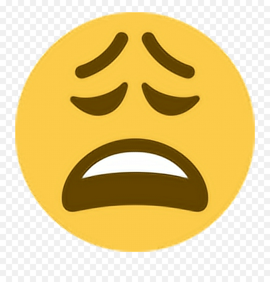 Download Tired Sleepy Upset Unhappy Ugh - Weary Emoji Twitter,Tired Emoji