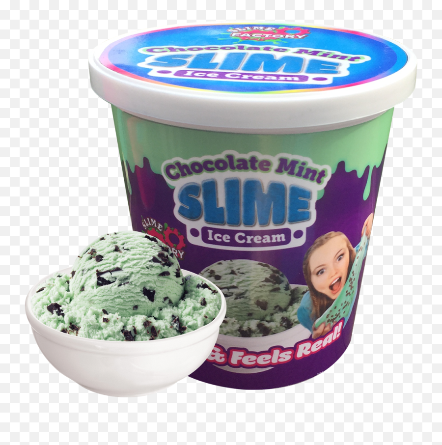 Ice Cream Slime - Chocolate Mint Walmartcom Chocolate Mint Ice Cream Slime Emoji,Ice Cream Emoji Changing Pillow