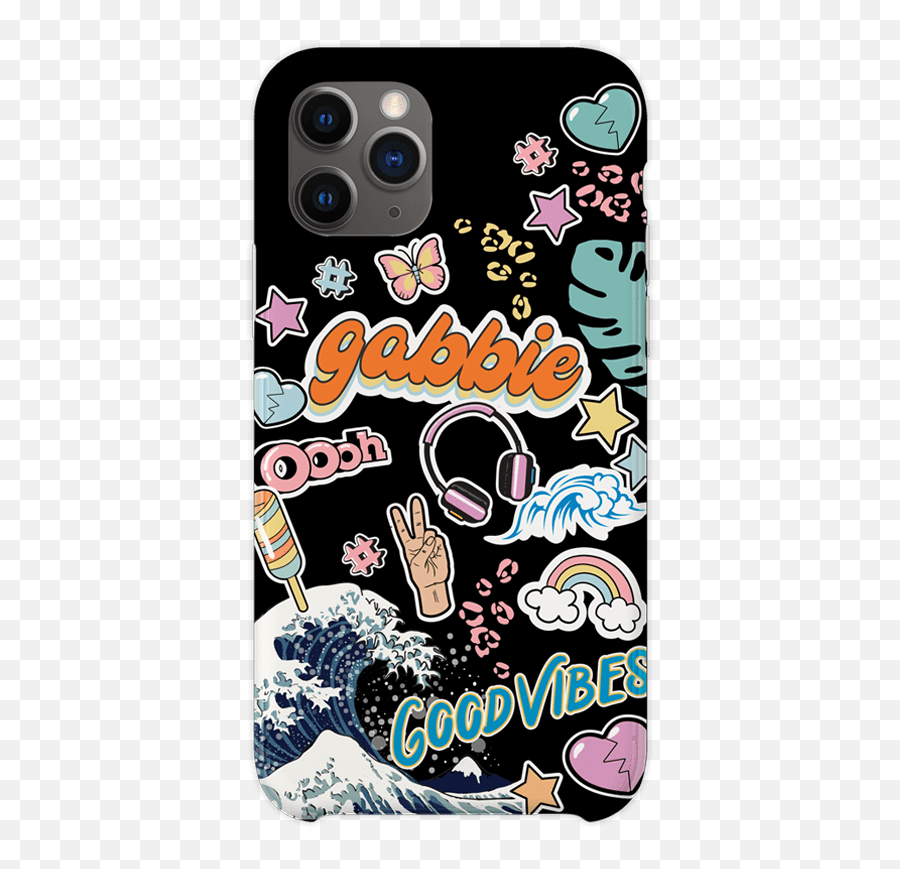 Gabbie Gonzalez Black Phone Case U0027cultivate Kindnessu0027 Collection - Mobile Phone Case Emoji,Samsung Galaxy Light Emoticons