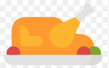 Chicken Christmas Food Roast Turkey - Christmas Food Icon Emoji,Roast Turkey Emoji