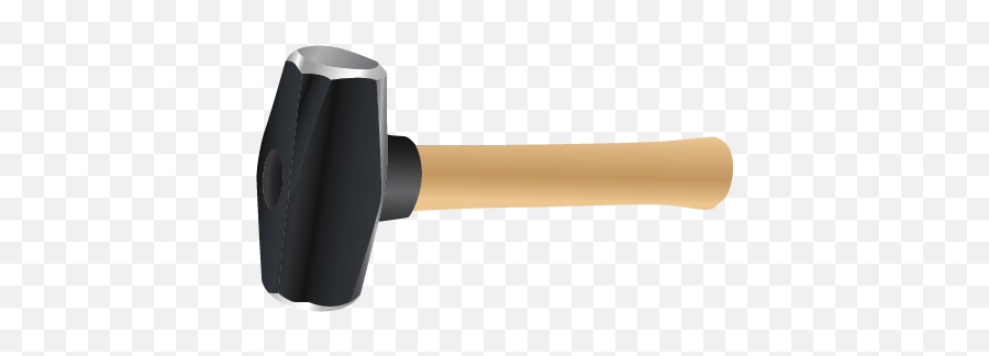 Hammer Big Icon Emoji,Mallet Emoji