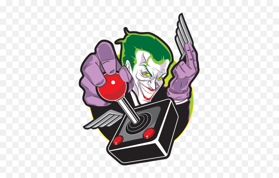 Joker In Video Games - Joker Gaming Logo Transparent Emoji,Joker Little Emotions Knife