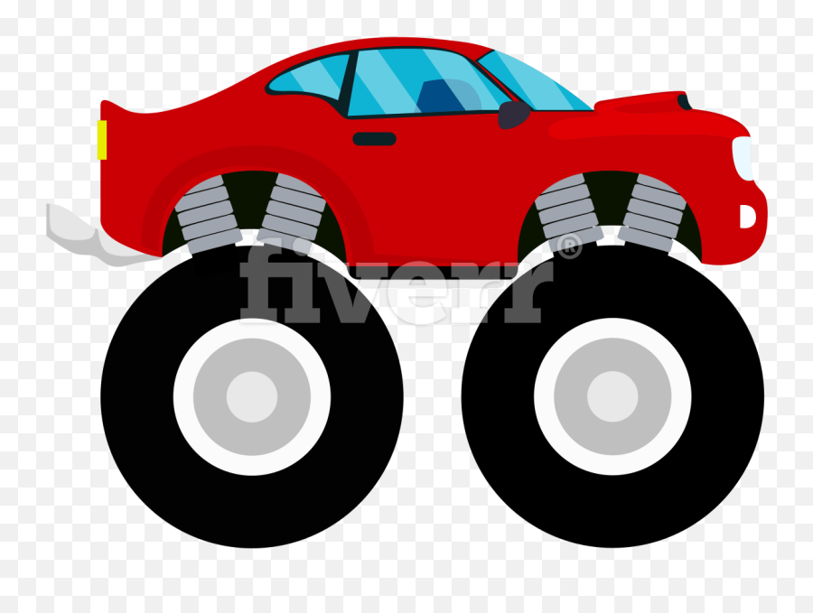 Download Monster Truck Emoji Png Image - Monster Truck Transparnet Backgrohnd,Monster Emoji