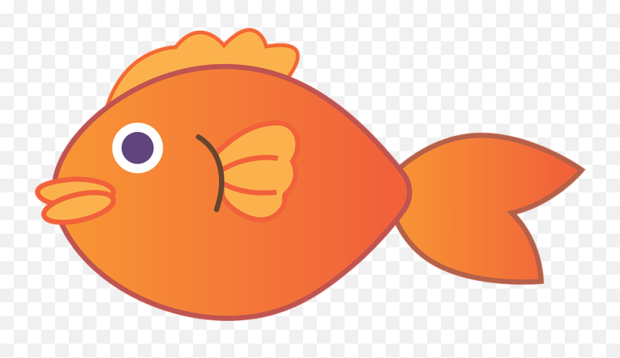 Goldfish Paddle Fish Animal Comic - Gambar Ikan Mas Kartun Emoji,Fish Emotions