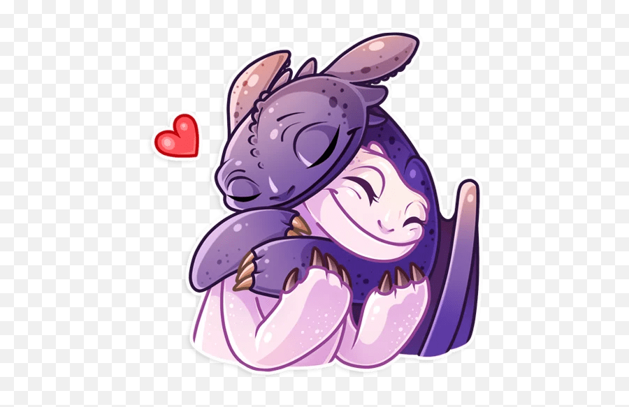 Cute Toothless Telegram Stickers - Toothless Dragon Sticker On Telegram Emoji,How To Train Your Dragon Toothless Emoticons