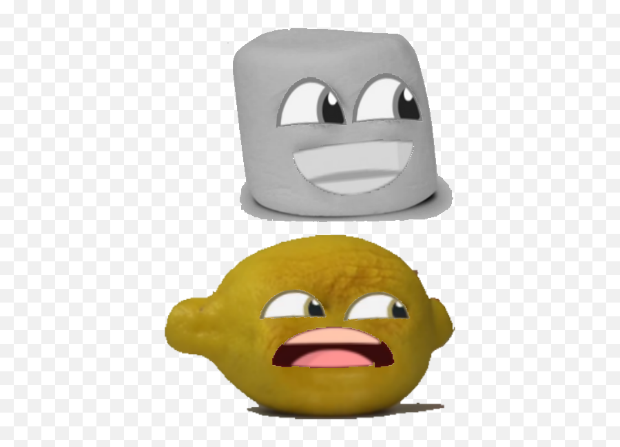 Marshmallow And Grandpa Lemon In Ao - Grandpa Lemon Animated Emoji,Fire And Marshmallow Emoticons