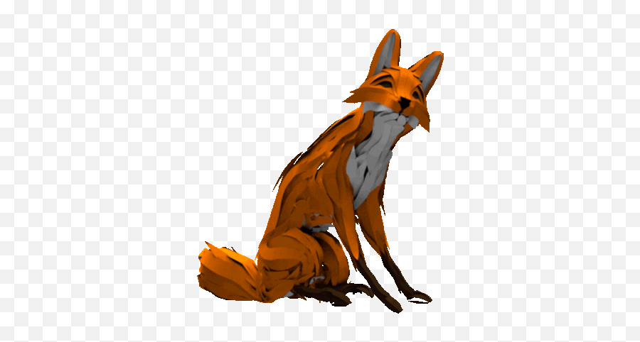 4 Vyls - Fox Gif Emoji,Animated Emoji Emoticons Pixel Fox