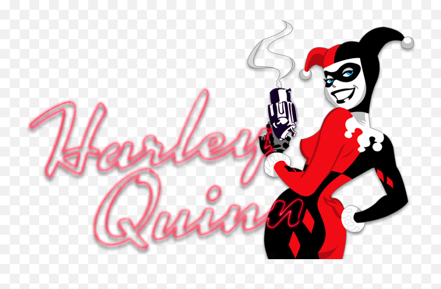 Classic Harley Quinn Cartoon Clipart - Dc Superhero Girls Invitation Template Emoji,The Emojis Harley Quinn Drawings