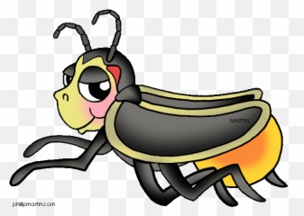 Firefly Cartoon Images - Phillip Martin Clip Art Pests Emoji,Insect Animated Emoticon
