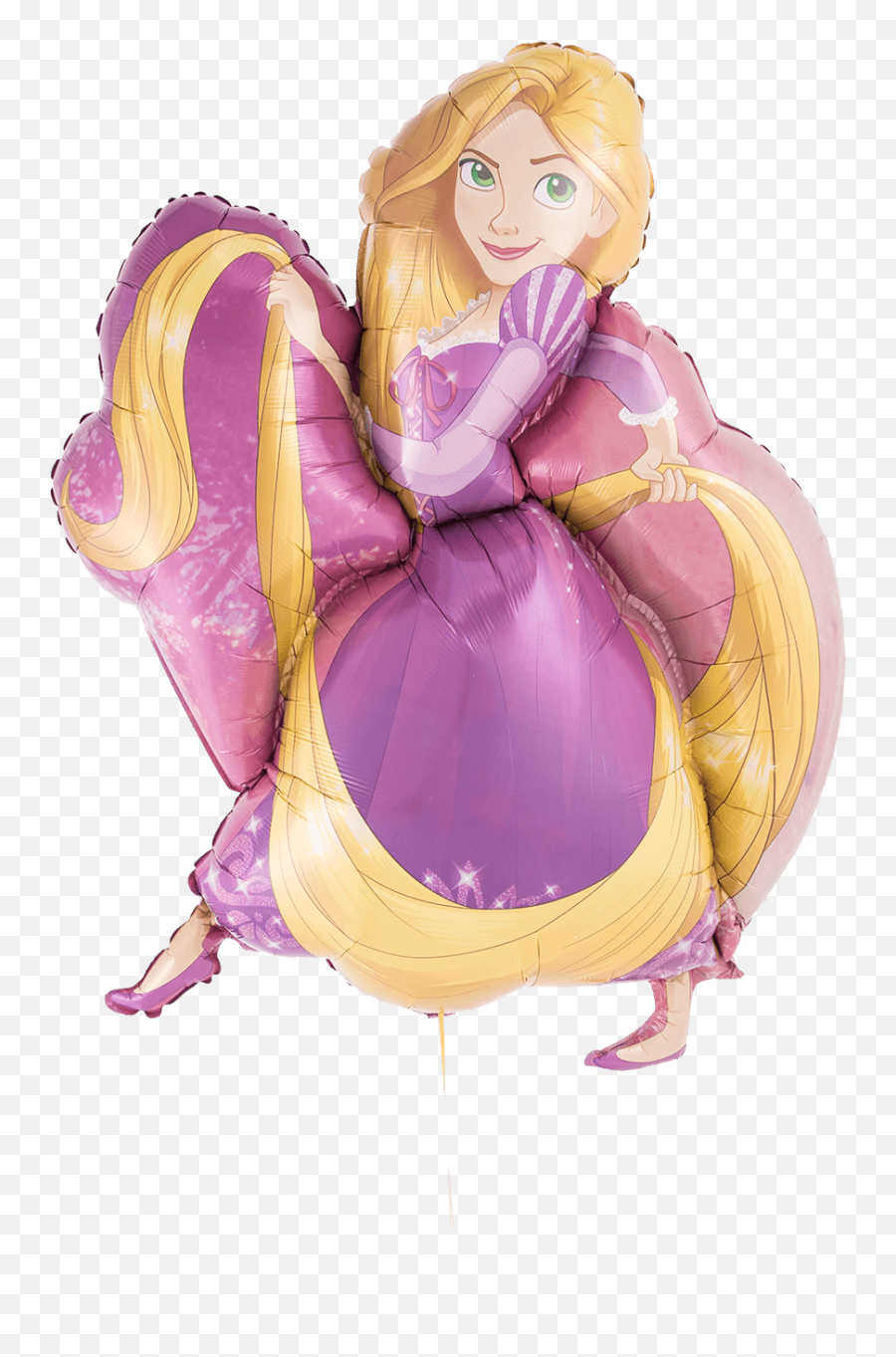 Rapunzel Helium Filled Balloon - Rapunzel Airwalker Balloon Emoji,Tangled Emoji