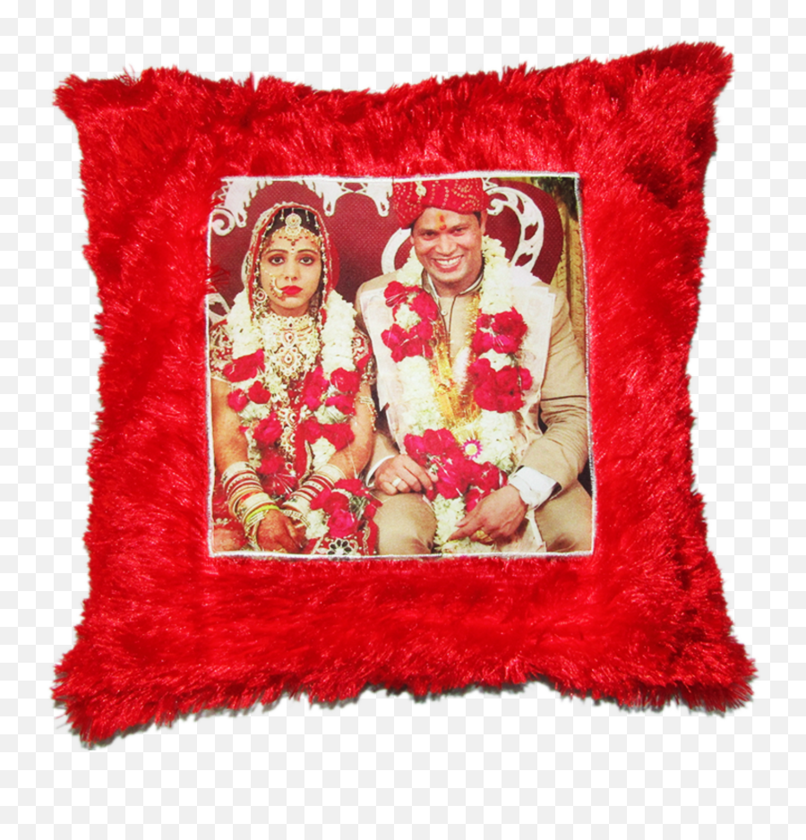 Sublimation Cushion - Happy Marriage Anniversary Bro And Bhabhi Emoji,Emojis Pillows Wholesale