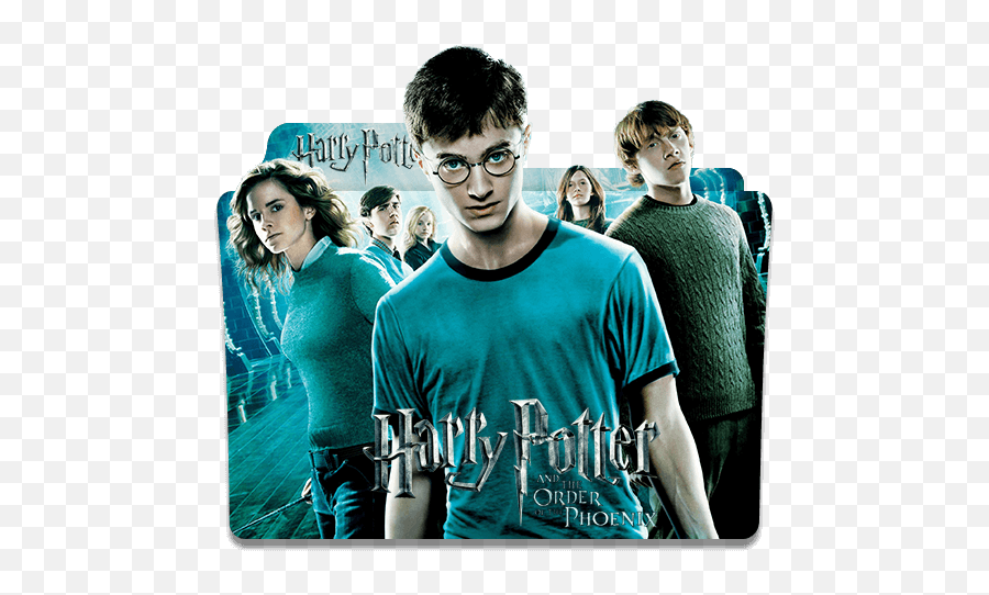 Order Of The Phoenix Folder Icon - Harry Potter Order Of The Phoenix Movie Poster Emoji,Harry Potter Glasses Emoji