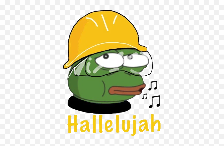 Fighting Pepe Sticker Pack - Stickers Cloud Emoji,Halleluah Emoji