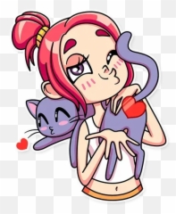 Mit5 Whatsapp Stickers - Stickers Cloud Emoji,Crazy Cat Lady Emoticon