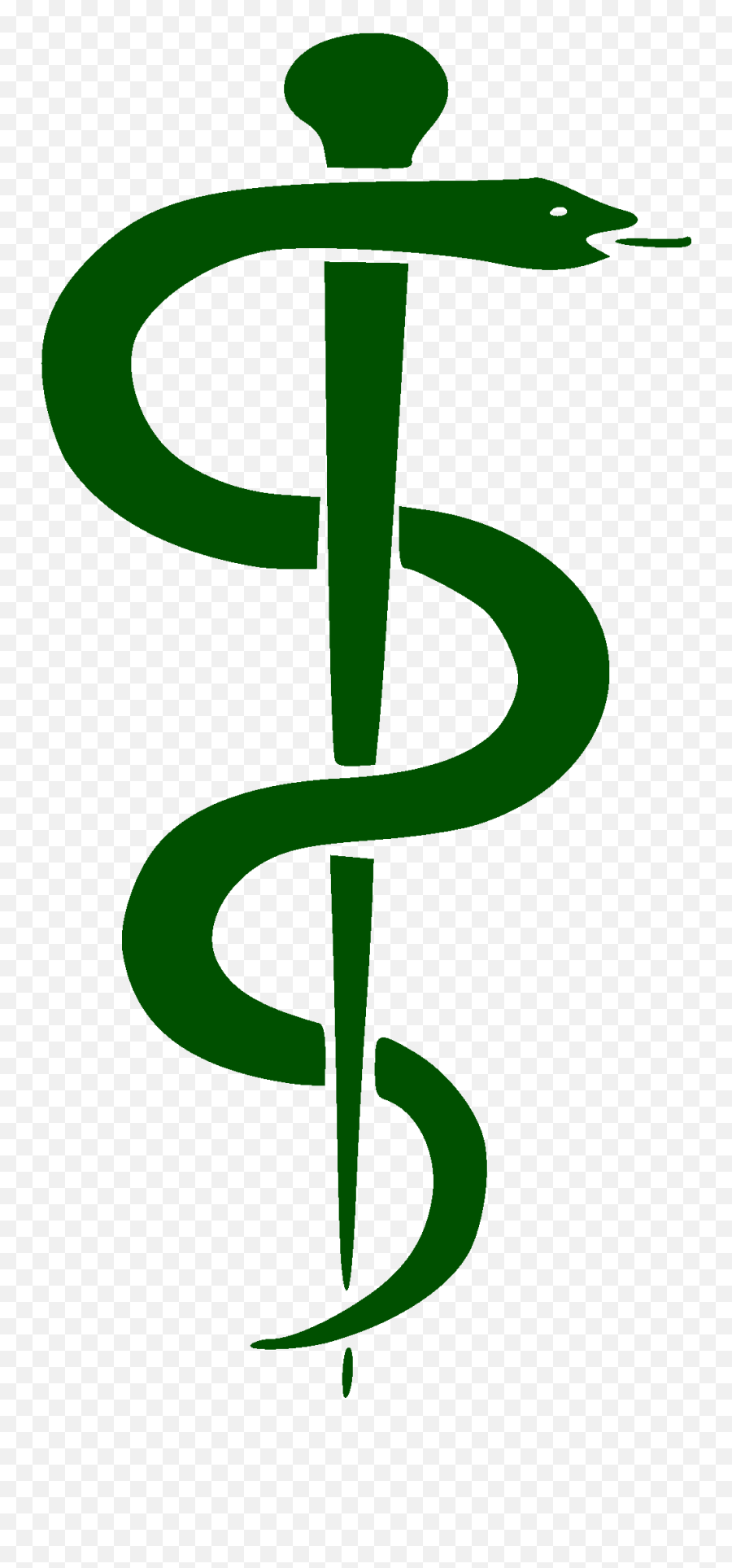 Rod Of Asclepius Png Clipart - Vertical Emoji,Rod Of Asclepius Emoji