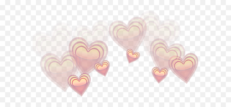 Heartcrown Emoji Emojicrown Crown Sticker By Yeet - Girly,100 Heart Emojis