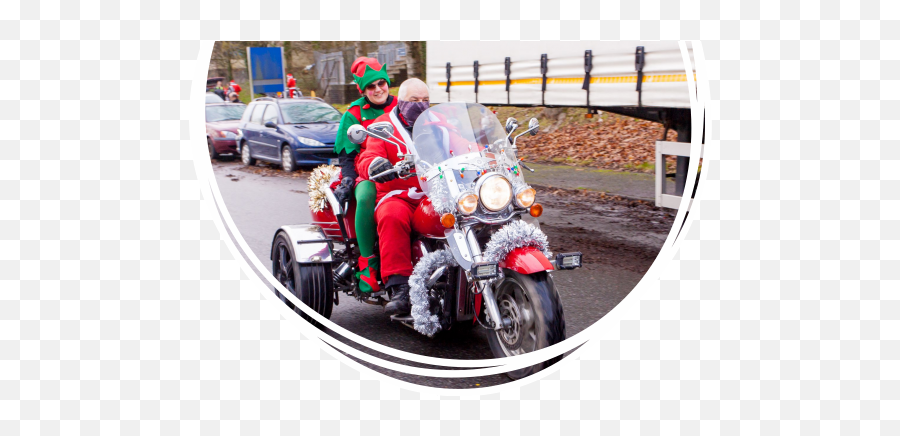 Santas On A Bike 2020 Childrens Hospice South West - Cruiser Emoji,Bicycle Emotions Playing Cards