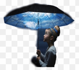 Ombrello Umbrella Girl Rain Rains - Ponytail Emoji,10 Umbrella Rain Emoji