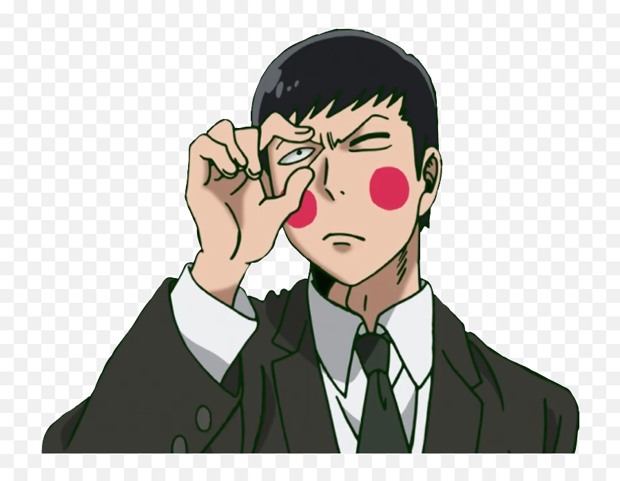 Dimple Mp100 Mobpsycho100 Anime Sticker By Tíníní - Mob Psycho Dimple Human Emoji,Mob Psycho 100 Emoji