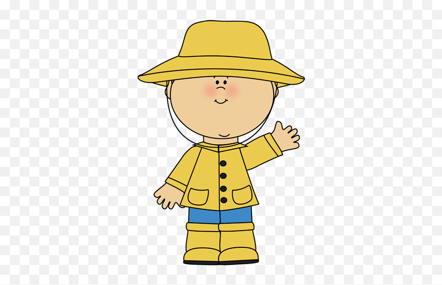 Boot Clipart Rain Jacket Boot Rain Jacket Transparent Free - Cartoon Boy Wearing Raincoat Emoji,Kids Emoji Jacket