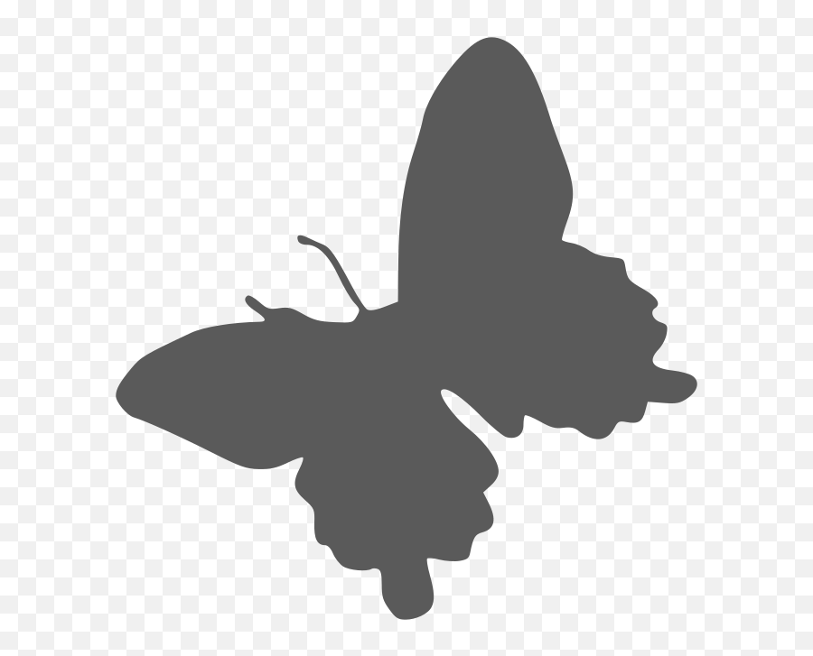 Butterfly Silhouette Free Svg File - Svgheartcom Automotive Decal Emoji,Butterfly Emoji Apple