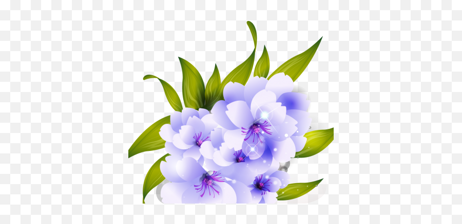 Lily Flower Vector - 18539 Transparentpng Vector Purple Flower Png Emoji,Flower Emoji Vector