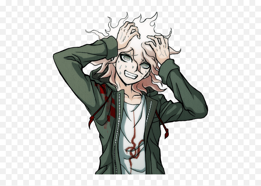 Kajiwoto Ai - Nagito Komaeda Sprites Full Body Emoji,Komaeda Emoji