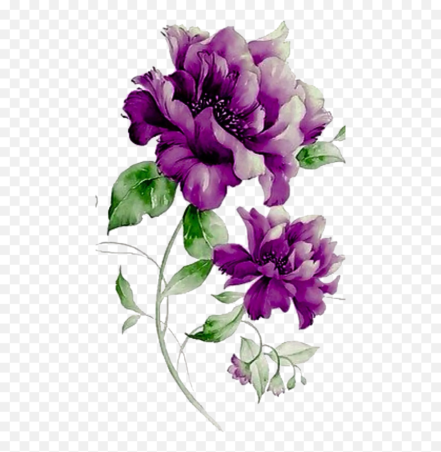 Flower Png Images Vector And Psd Editing Files Free - Purple Flowers Png Emoji,Flowers Emoji Png