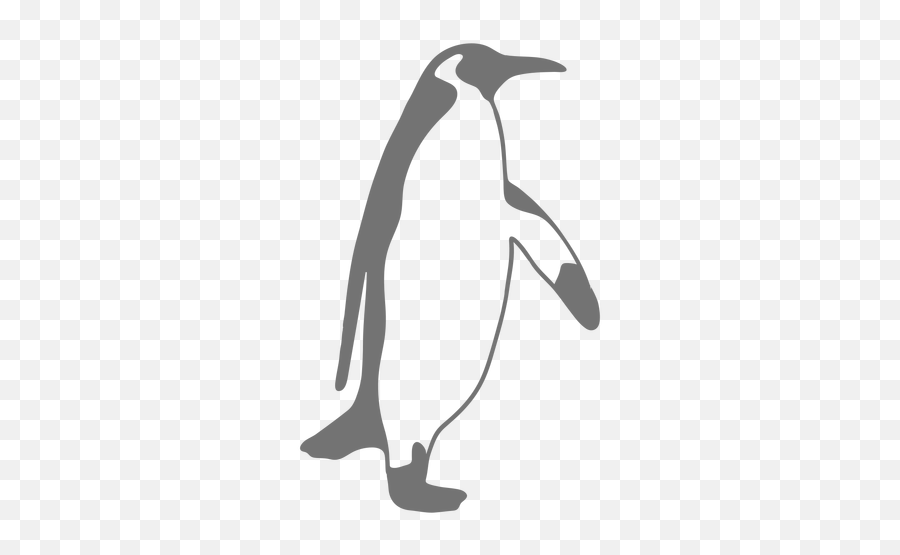 Transparent Png Svg Vector File - Penguin Sillouette White Png Emoji,Pinguino Emoticon Facebook