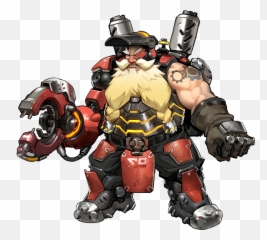 Drawing Characters From Memory Since 2016 - Torbjorn Overwatch Emoji,Domo Kun Emoticons