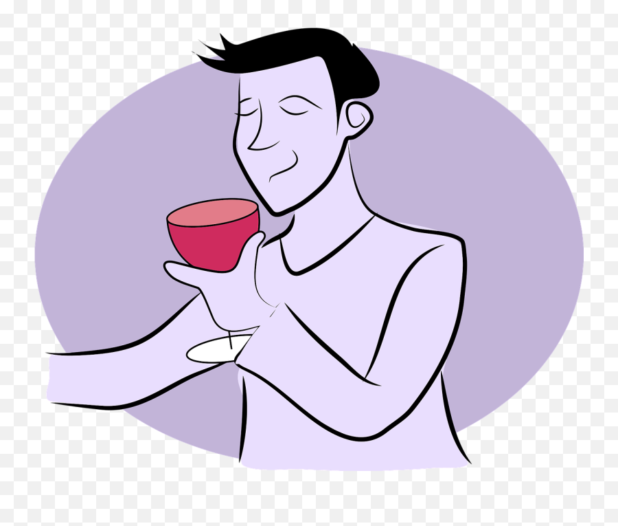 Alcoholcartoondrinkinghumanmale - Free Image From Clip Art For Wine Emoji,No Alcohol Emoji