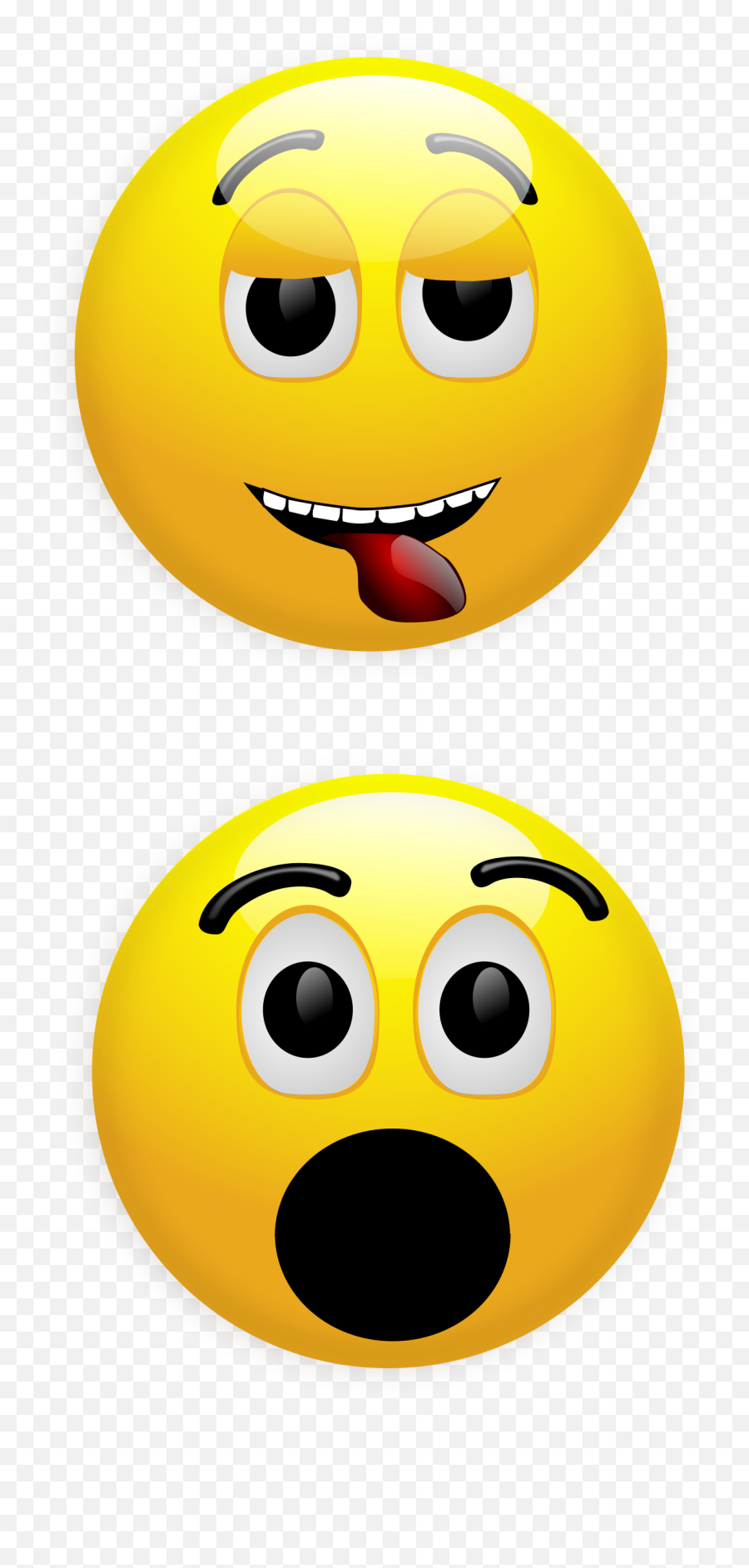 Free Photo Round Oh Tongue Out Yellow - Happy Smiley Emoji,Emoticon Tongue Out