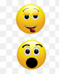 Free Photo Round Oh Tongue Out Yellow - Happy Smiley Emoji,Emoticon Tongue Out