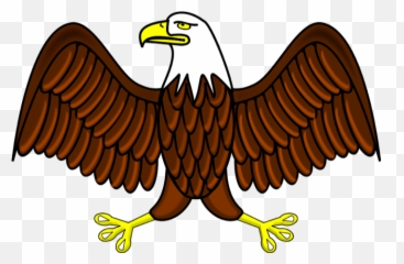 Bald Eagle Clipart - Eagle Clipart Emoji,Eagle Emoji