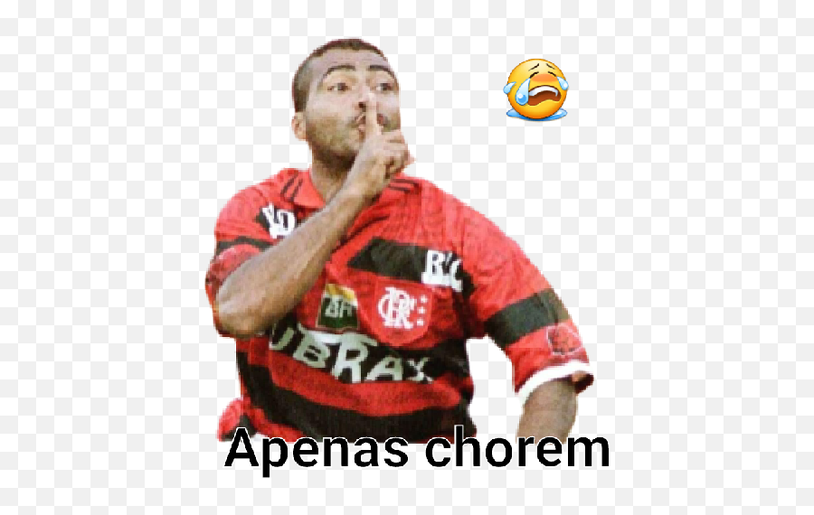 Flamengo - Romario Flamengo 1995 Emoji,Emoticon Flamengo Whatsapp