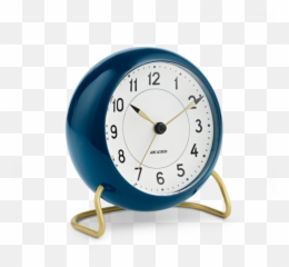 Station Table Alarm Clock Series By Arne Jacobsen U2014 The - Arne Jacobsen Table Clock Blue Emoji,Alarm Clocks For Kids Emojis